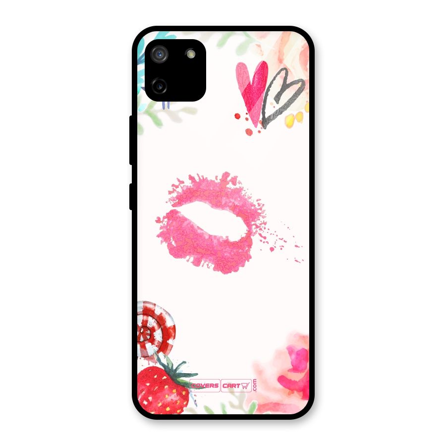 Chirpy Glass Back Case for Realme C11