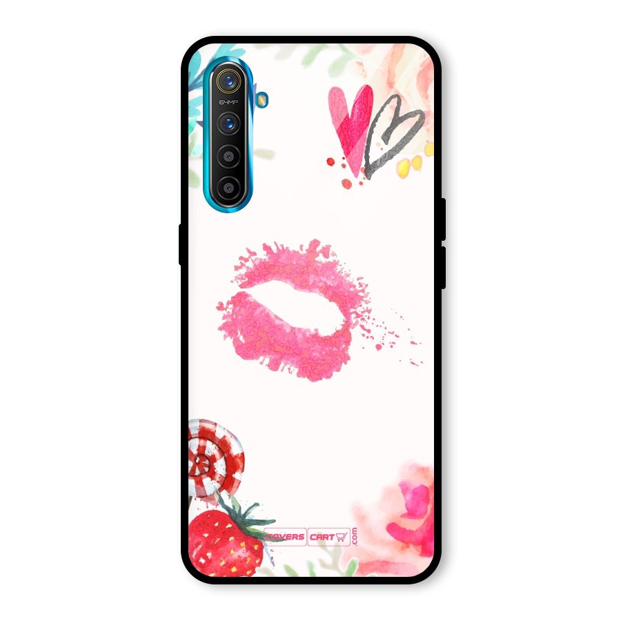 Chirpy Glass Back Case for Realme X2
