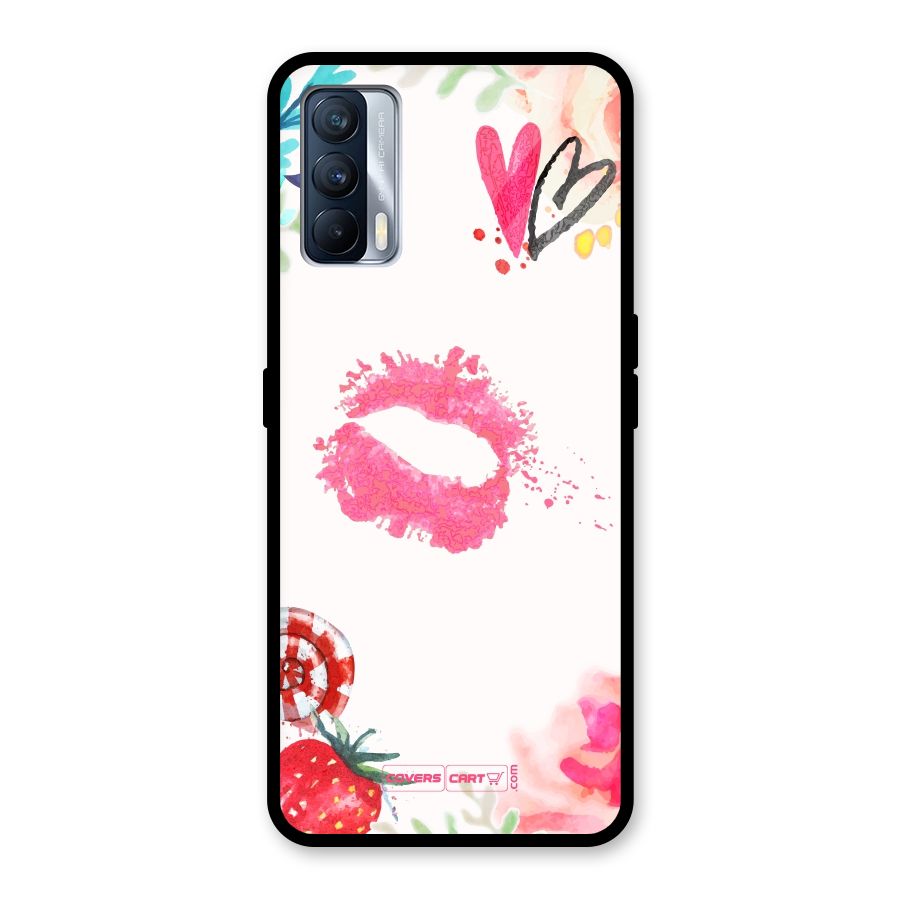 Chirpy Glass Back Case for Realme X7