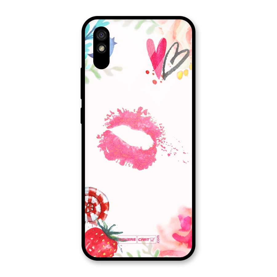 Chirpy Glass Back Case for Redmi 9i