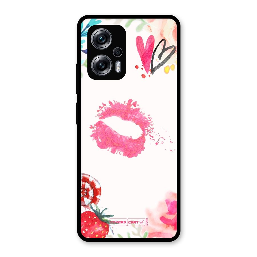 Chirpy Glass Back Case for Redmi K50i