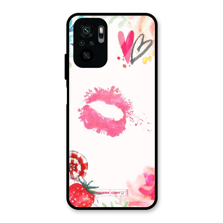 Chirpy Glass Back Case for Redmi Note 10S