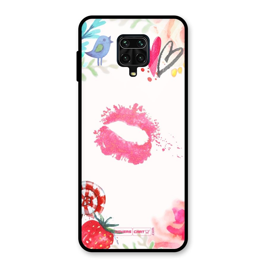 Chirpy Glass Back Case for Redmi Note 10 Lite
