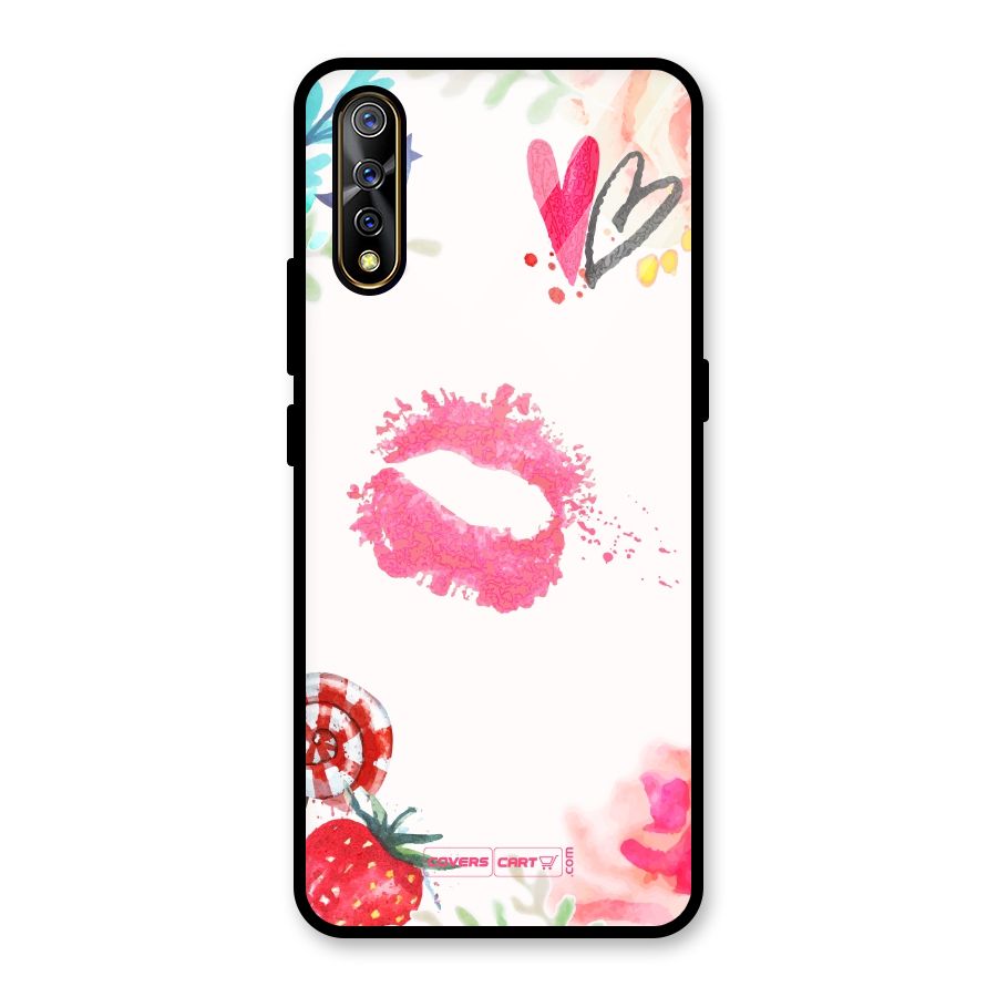 Chirpy Glass Back Case for Vivo S1