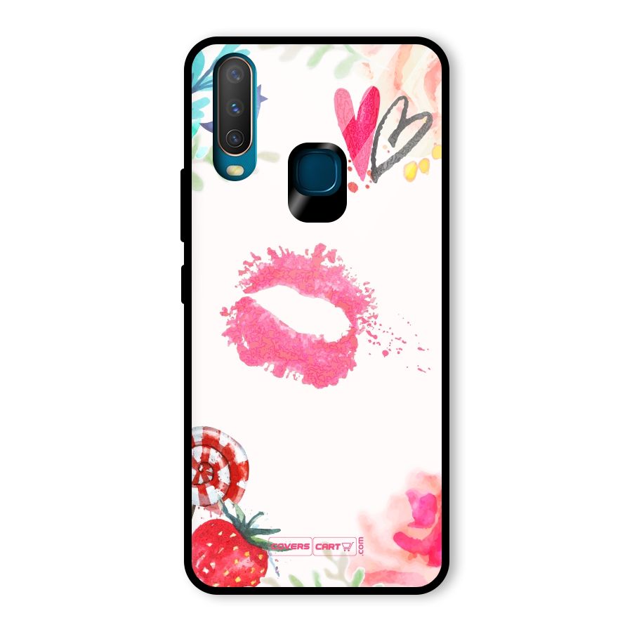 Chirpy Glass Back Case for Vivo U10