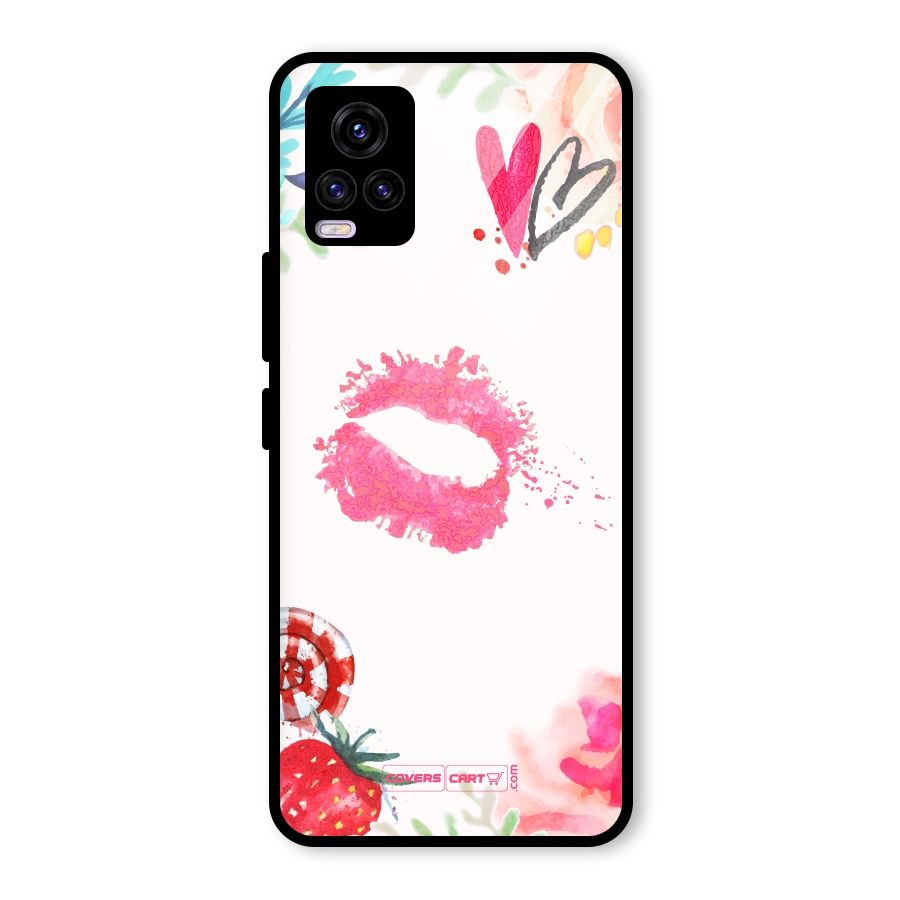 Chirpy Glass Back Case for Vivo V20