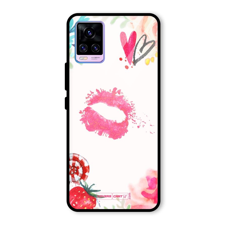 Chirpy Glass Back Case for Vivo V20 Pro