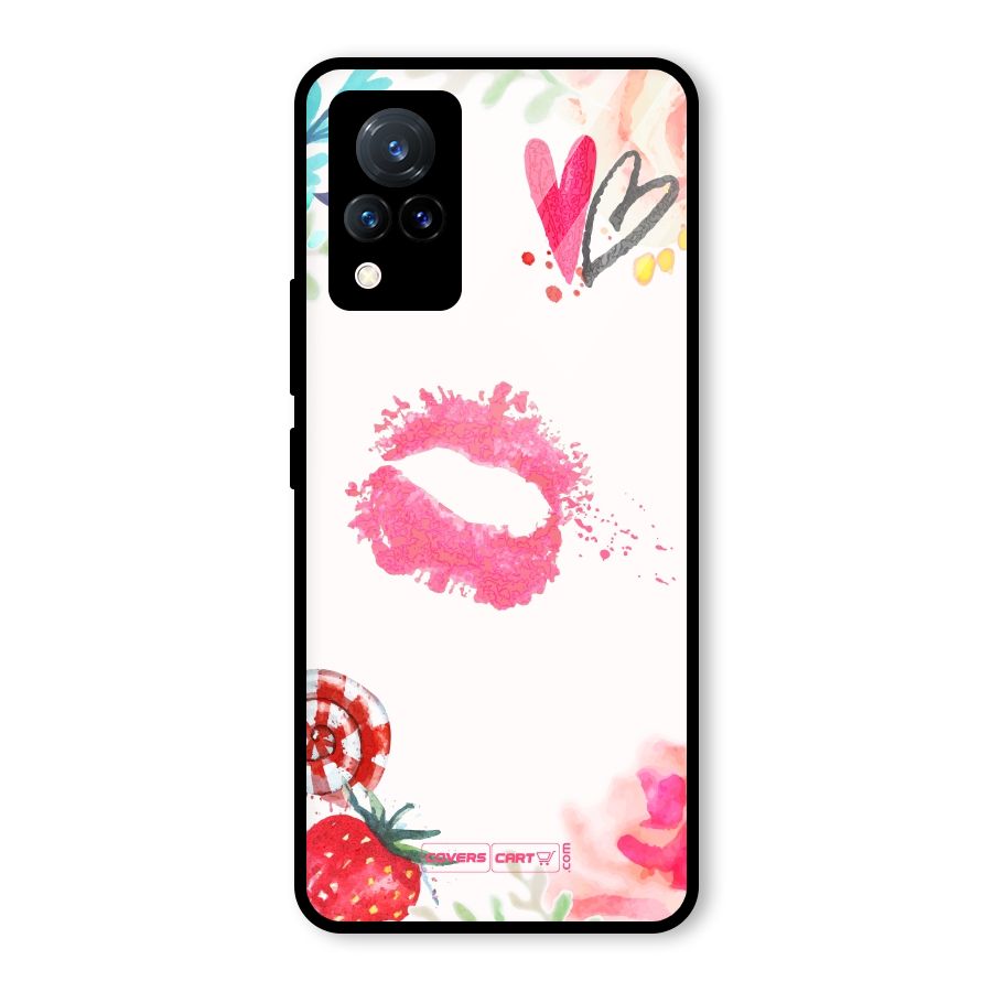 Chirpy Glass Back Case for Vivo V21 5G