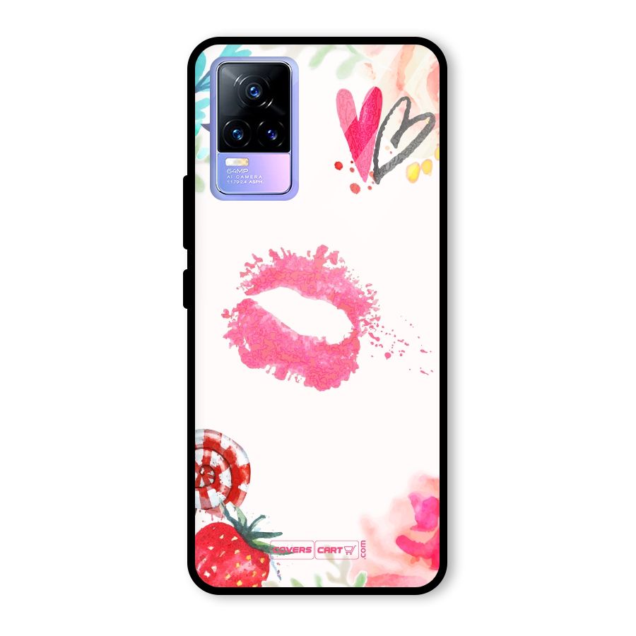 Chirpy Glass Back Case for Vivo Y73