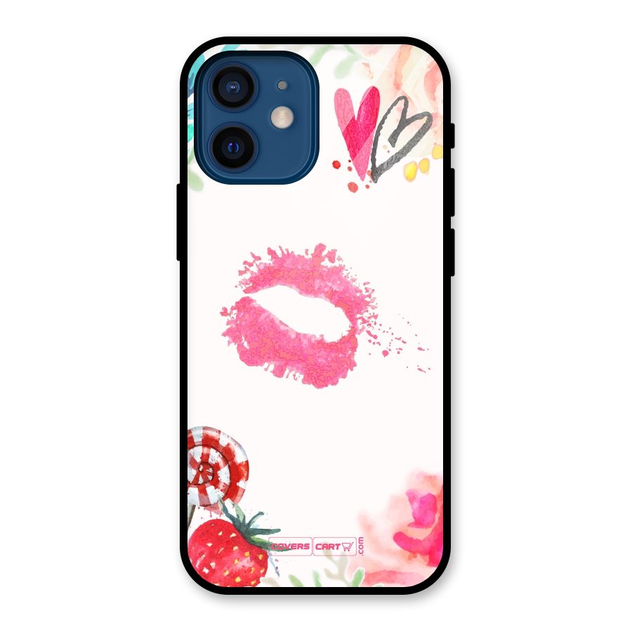 Chirpy Glass Back Case for iPhone 12 Mini
