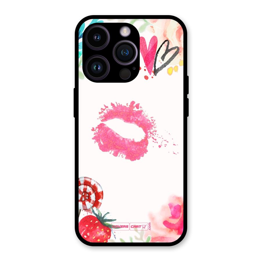 Chirpy Glass Back Case for iPhone 14 Pro