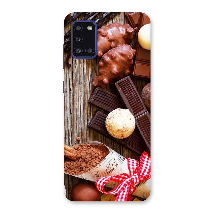 Chocolate Candies Back Case for Galaxy A31