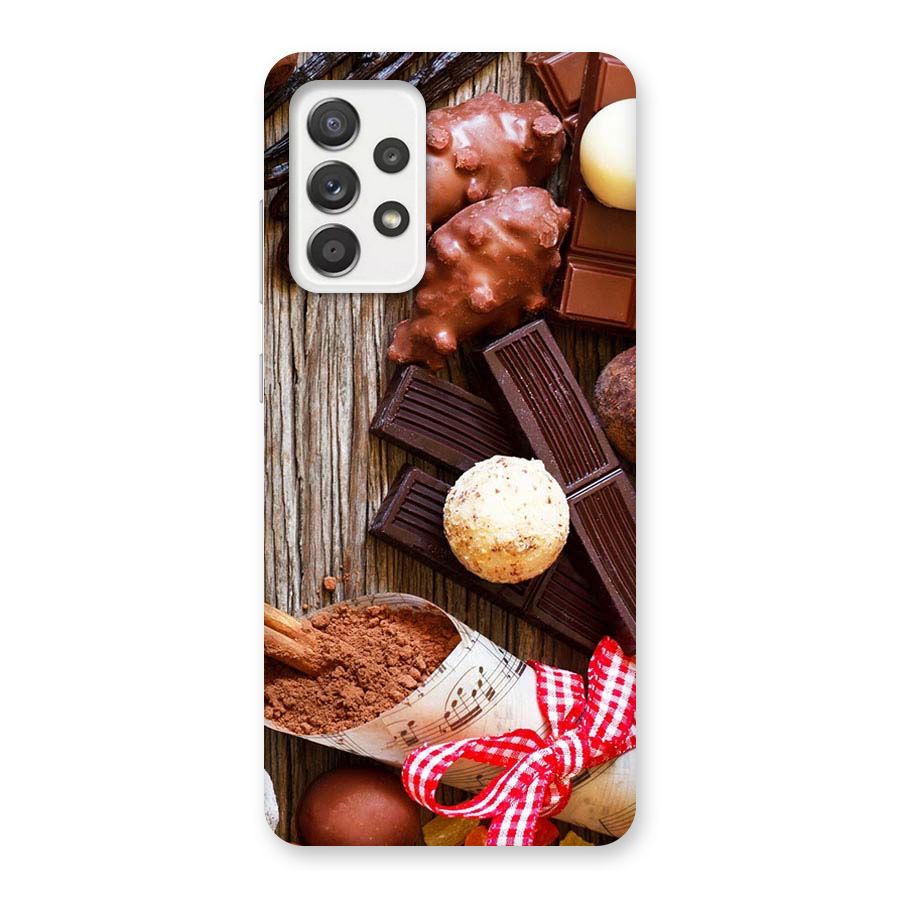 Chocolate Candies Back Case for Galaxy A52