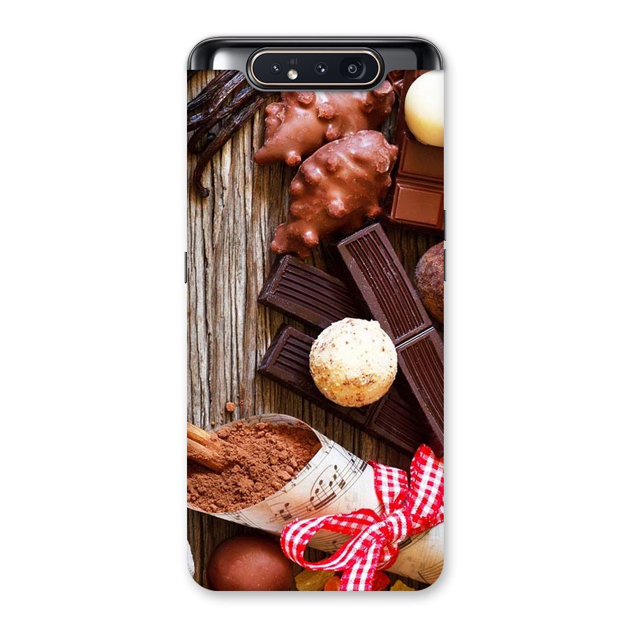 Chocolate Candies Back Case for Galaxy A80
