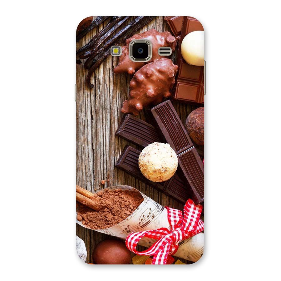 Chocolate Candies Back Case for Galaxy J7 Nxt
