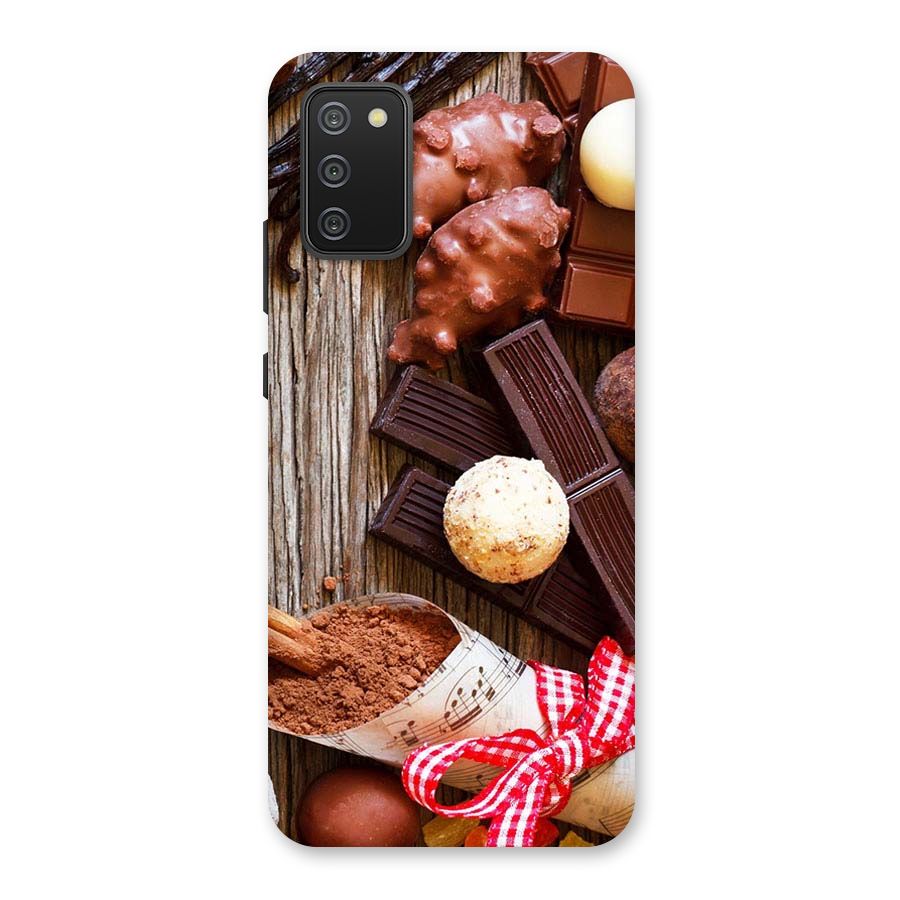 Chocolate Candies Back Case for Galaxy M02s