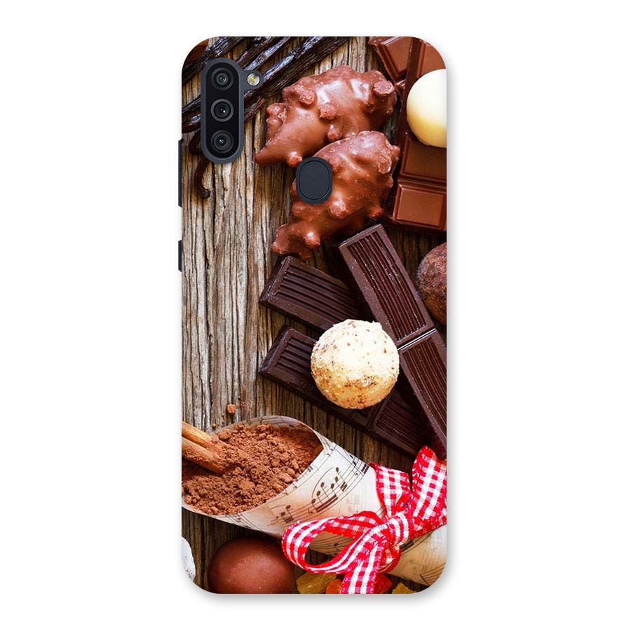 Chocolate Candies Back Case for Galaxy M11