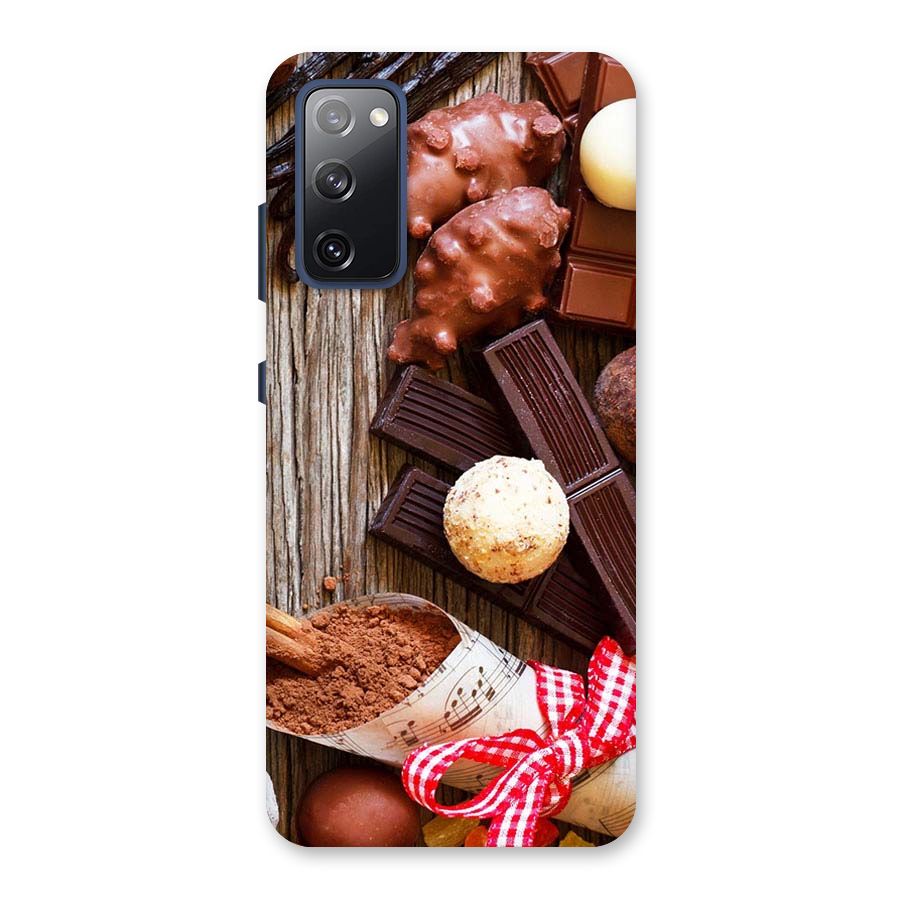 Chocolate Candies Back Case for Galaxy S20 FE