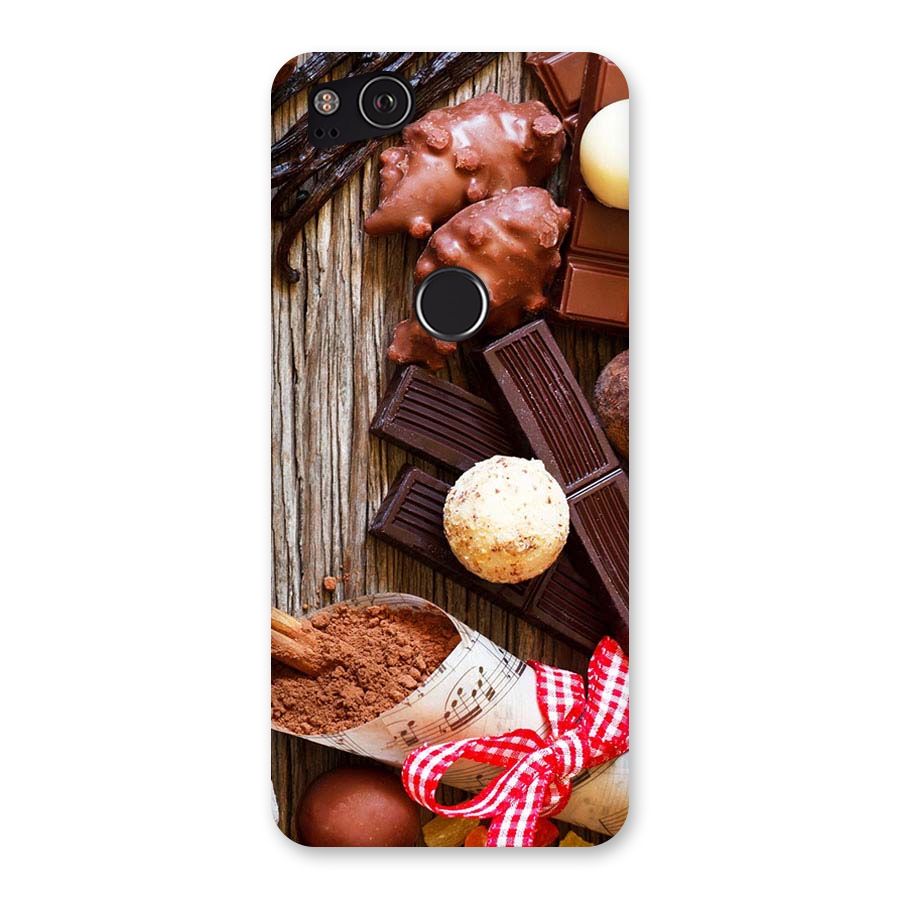 Chocolate Candies Back Case for Google Pixel 2