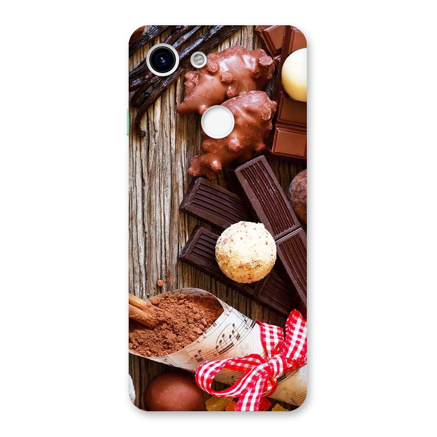 Chocolate Candies Back Case for Google Pixel 3