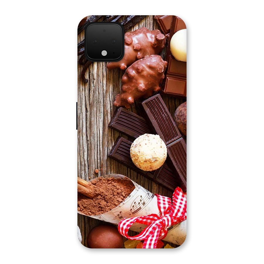 Chocolate Candies Back Case for Google Pixel 4 XL