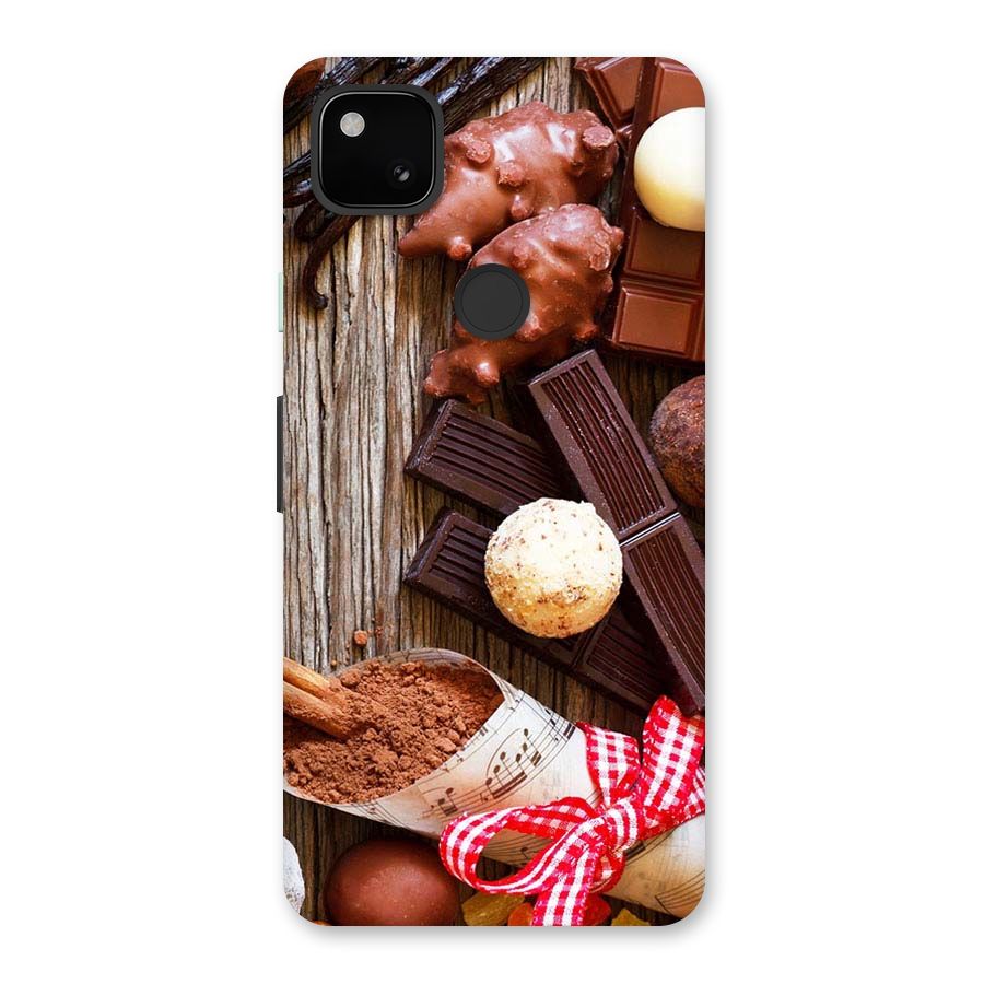 Chocolate Candies Back Case for Google Pixel 4a