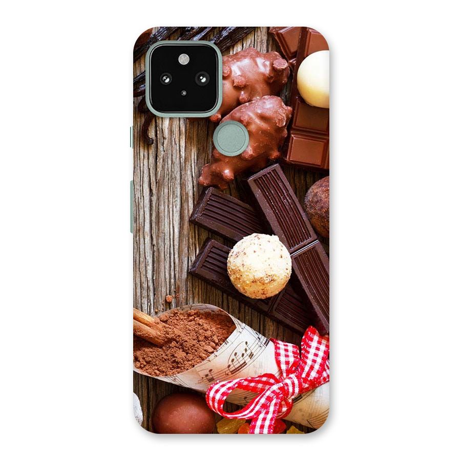 Chocolate Candies Back Case for Google Pixel 5