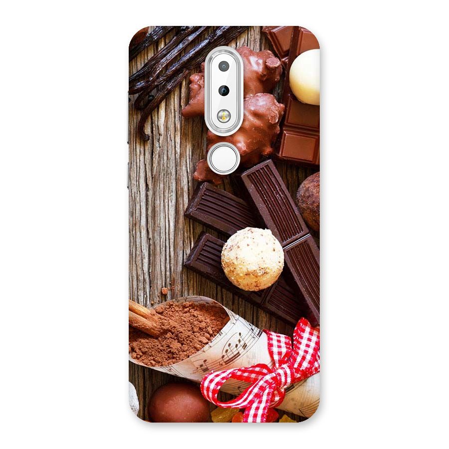 Chocolate Candies Back Case for Nokia 6.1 Plus