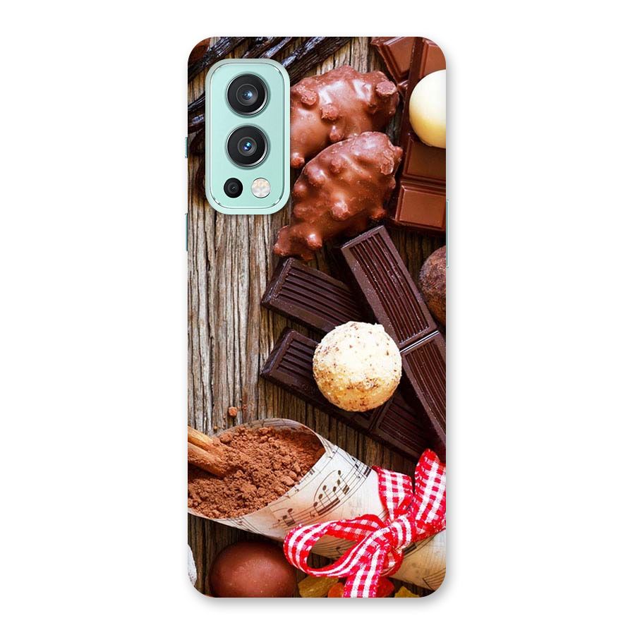 Chocolate Candies Back Case for OnePlus Nord 2 5G