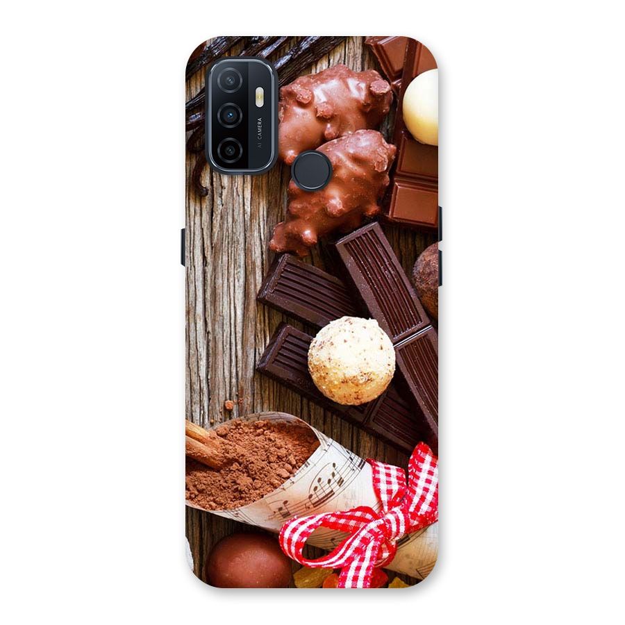 Chocolate Candies Back Case for Oppo A32