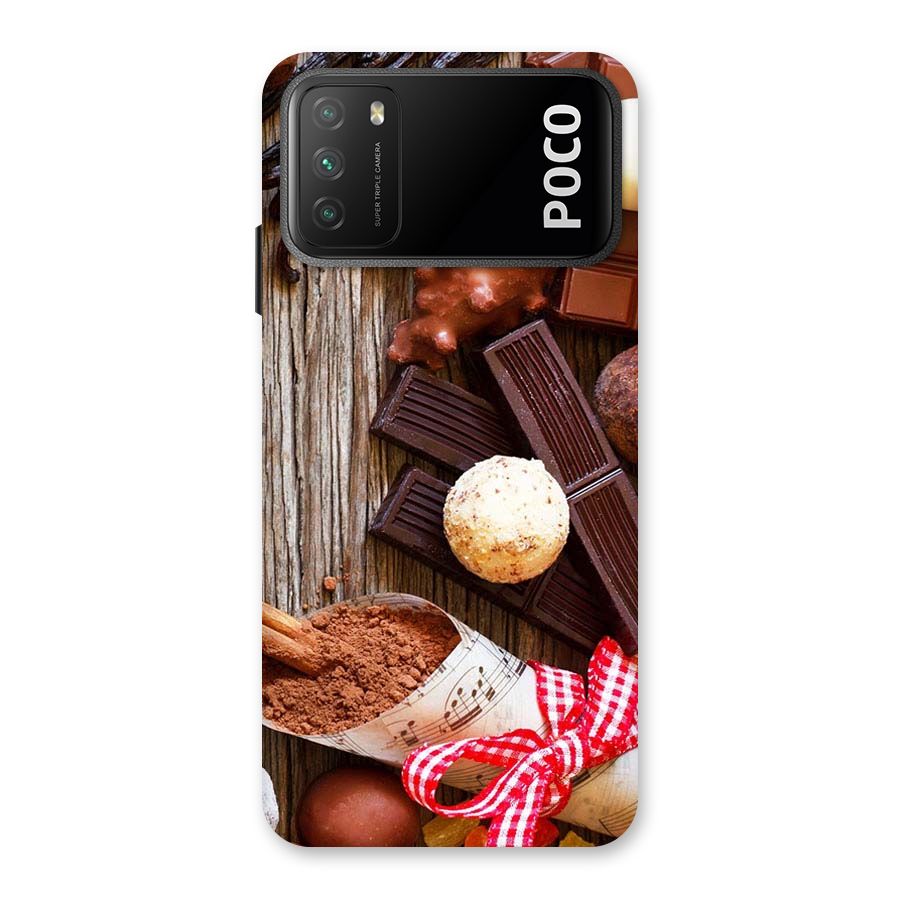 Chocolate Candies Back Case for Poco M3