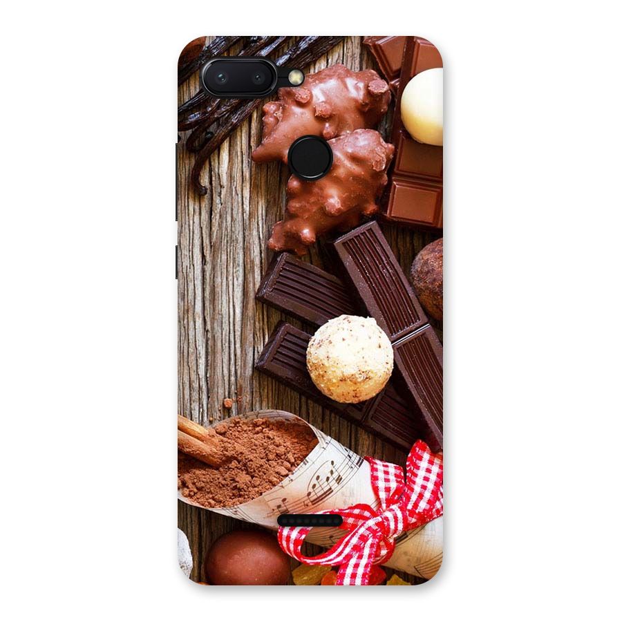 Chocolate Candies Back Case for Redmi 6