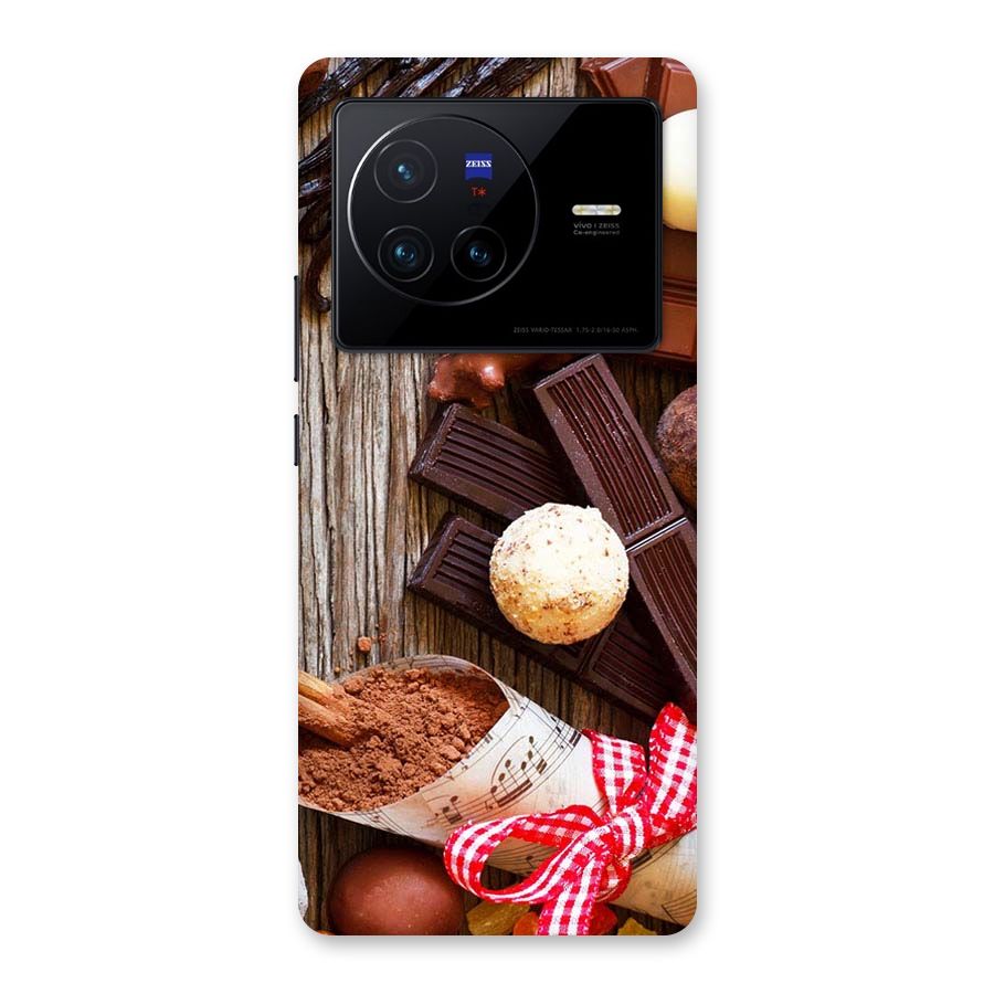 Chocolate Candies Back Case for Vivo X80