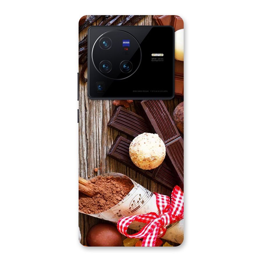 Chocolate Candies Back Case for Vivo X80 Pro