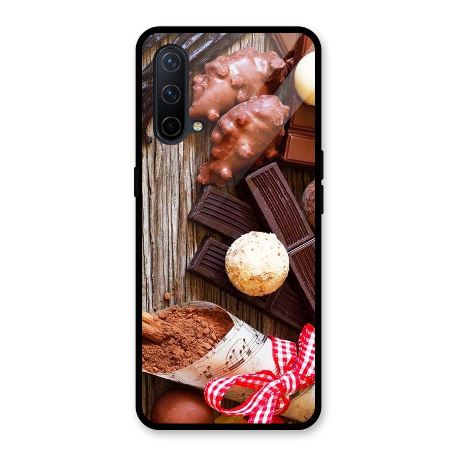 Chocolate Candies Glass Back Case for OnePlus Nord CE 5G
