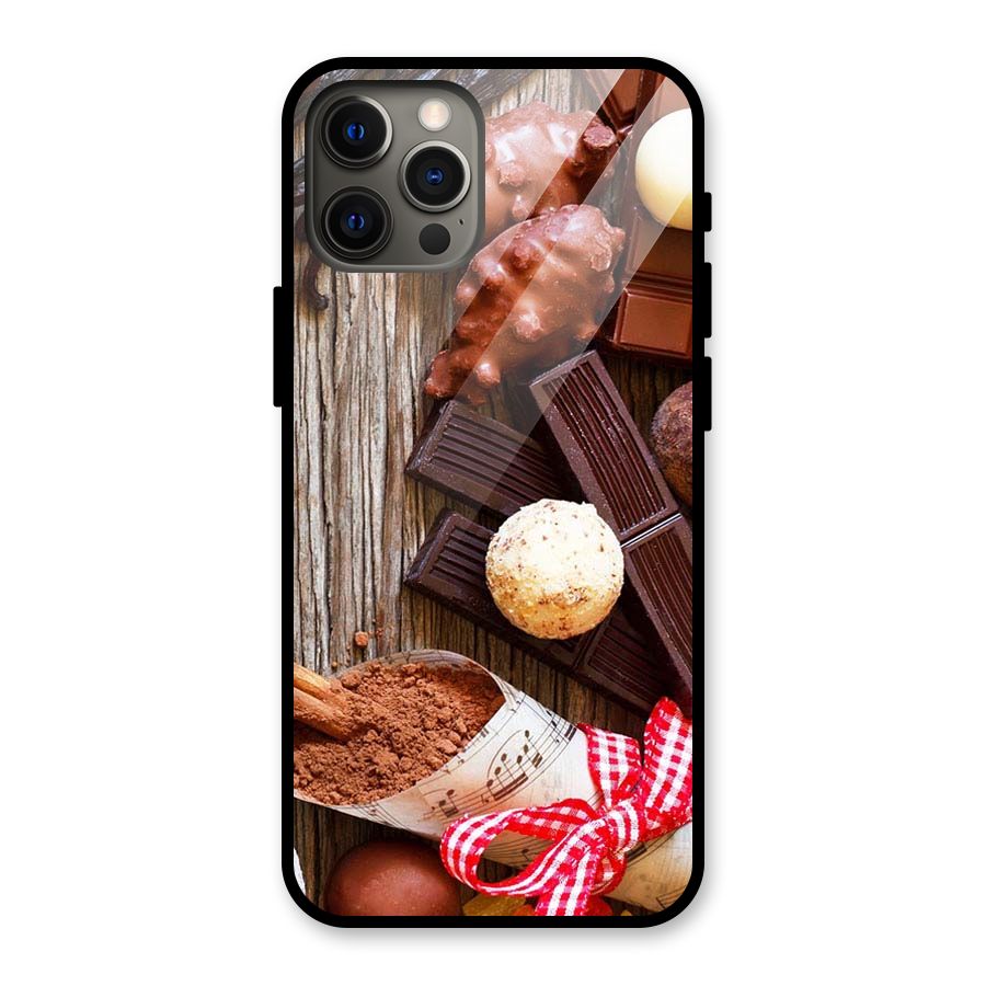 Chocolate Candies Glass Back Case for iPhone 12 Pro Max