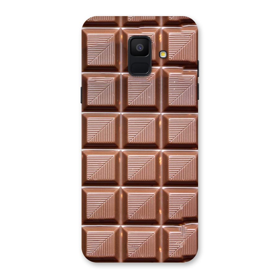 Chocolate Tiles Back Case for Galaxy A6 (2018)