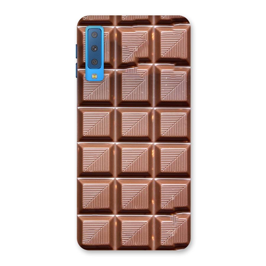 Chocolate Tiles Back Case for Galaxy A7 (2018)
