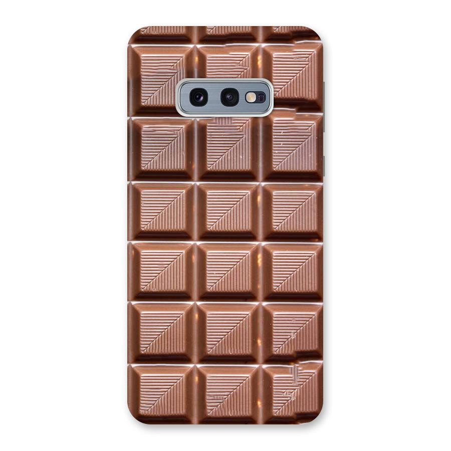 Chocolate Tiles Back Case for Galaxy S10e