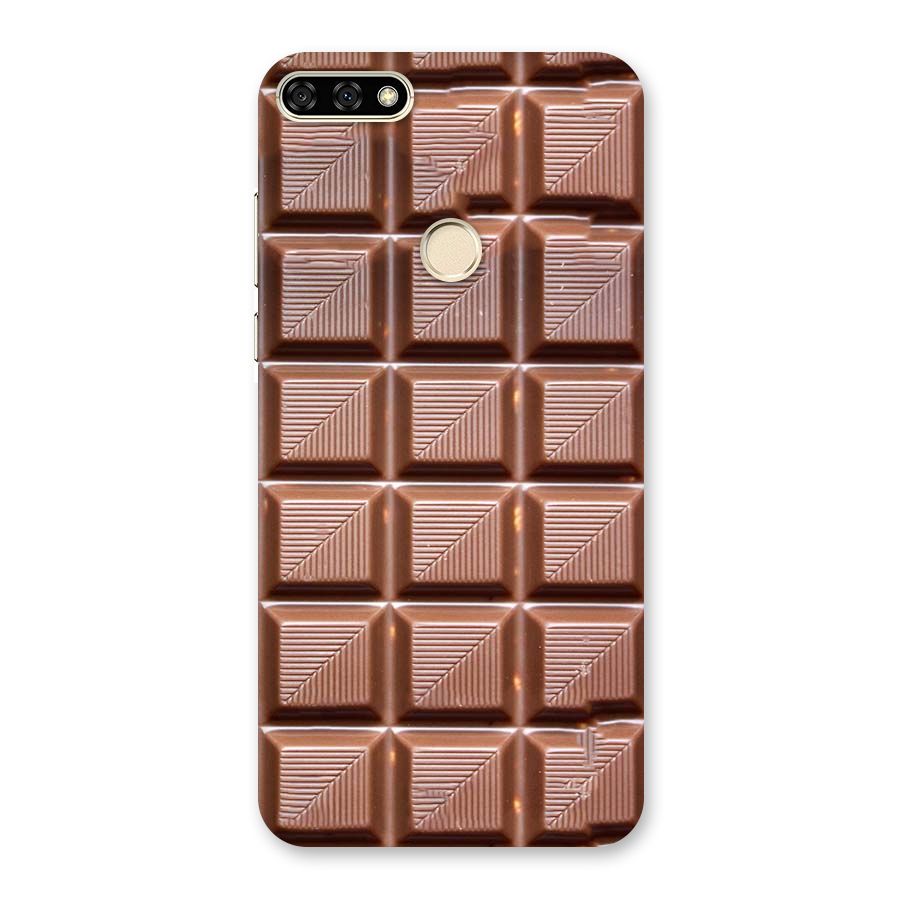 Chocolate Tiles Back Case for Honor 7A
