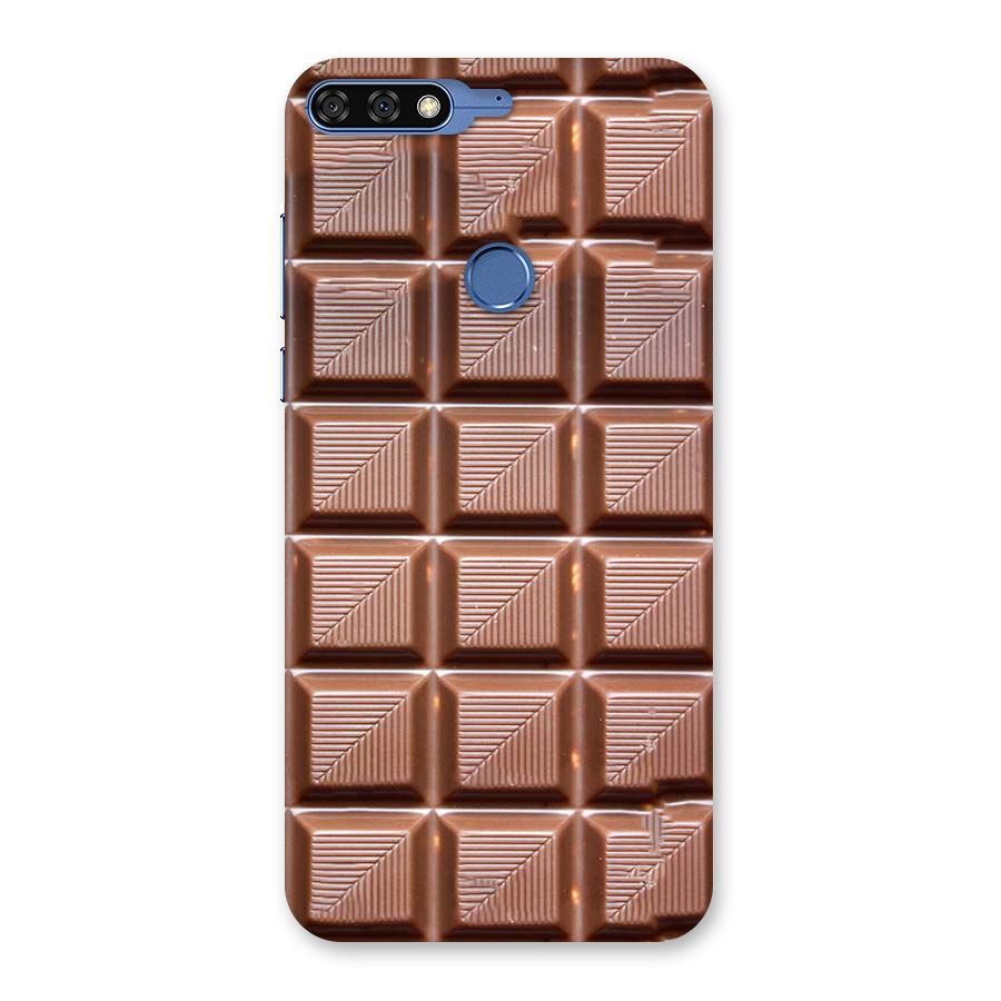 Chocolate Tiles Back Case for Honor 7C