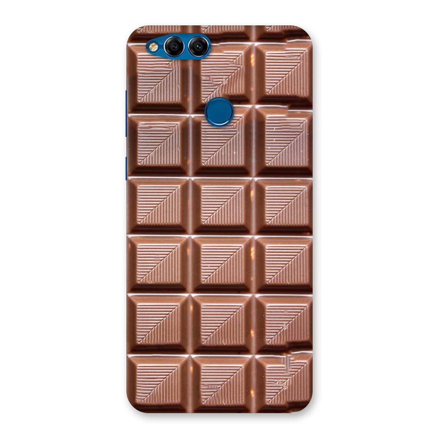 Chocolate Tiles Back Case for Honor 7X