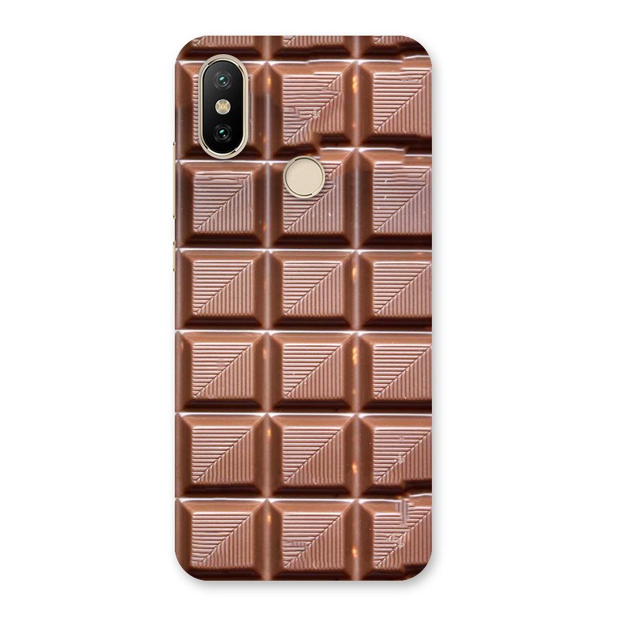 Chocolate Tiles Back Case for Mi A2