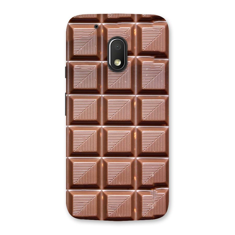 Chocolate Tiles Back Case for Moto G4 Play
