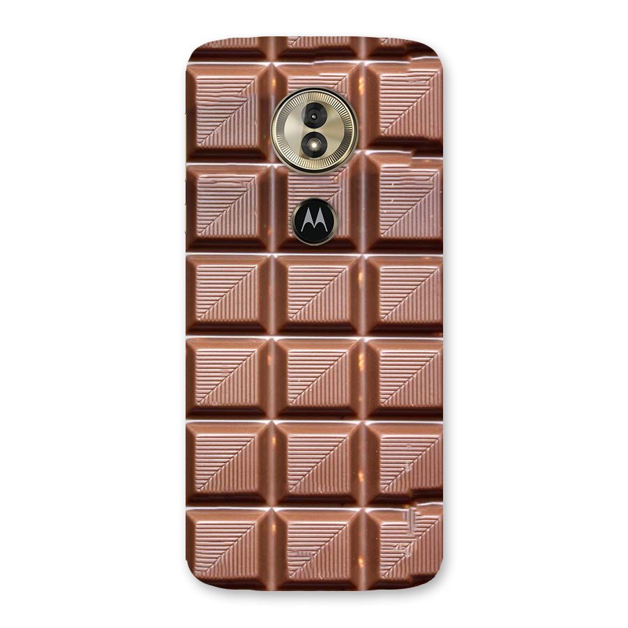 Chocolate Tiles Back Case for Moto G6 Play