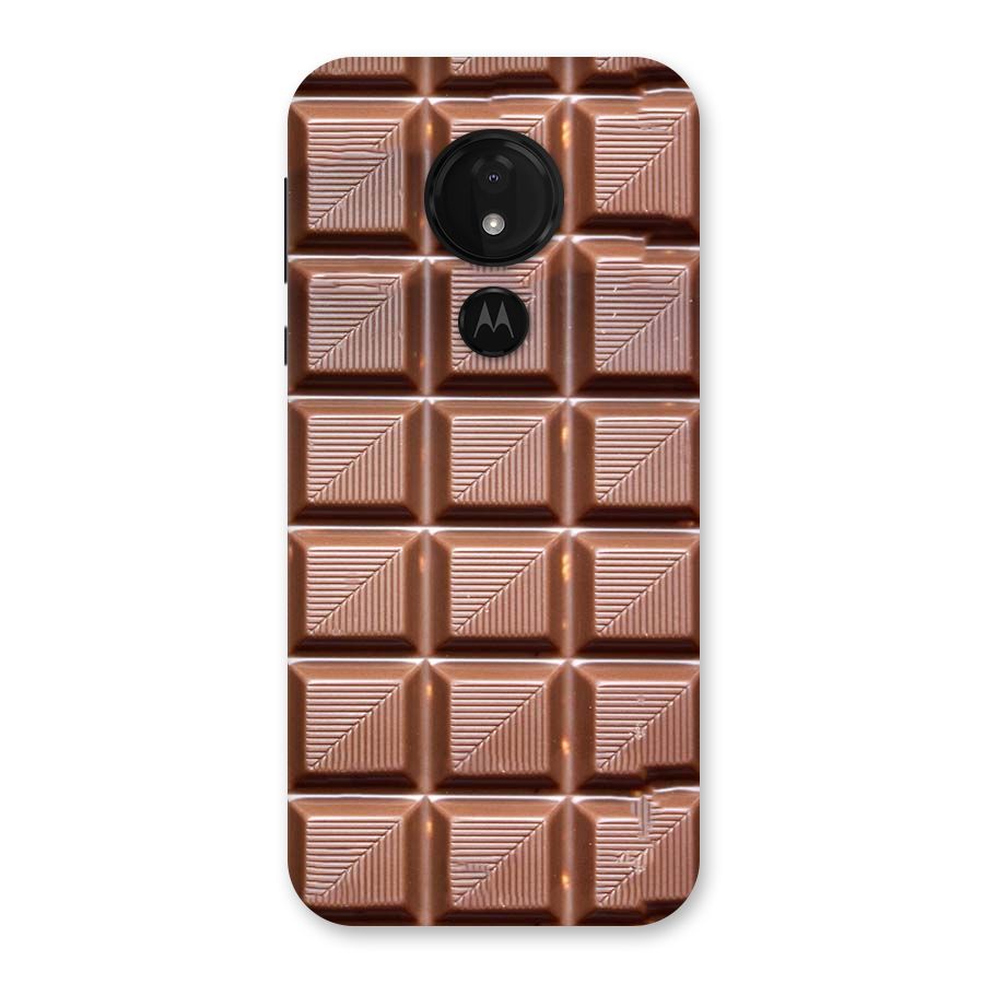 Chocolate Tiles Back Case for Moto G7 Power