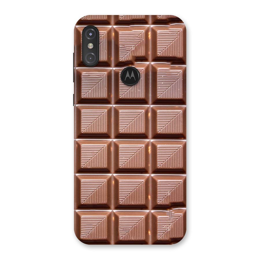Chocolate Tiles Back Case for Motorola One Power