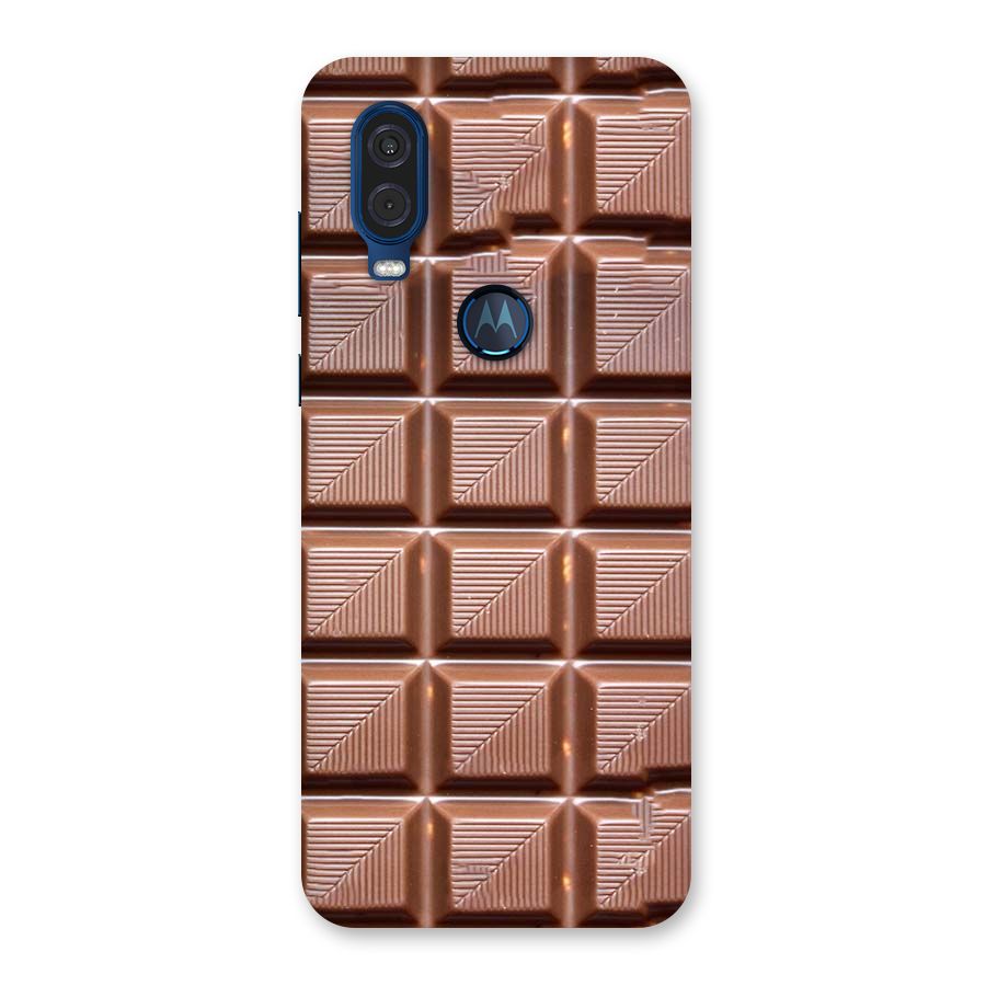 Chocolate Tiles Back Case for Motorola One Vision