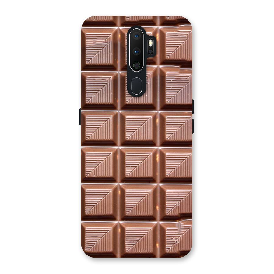 Chocolate Tiles Back Case for Oppo A5 (2020)