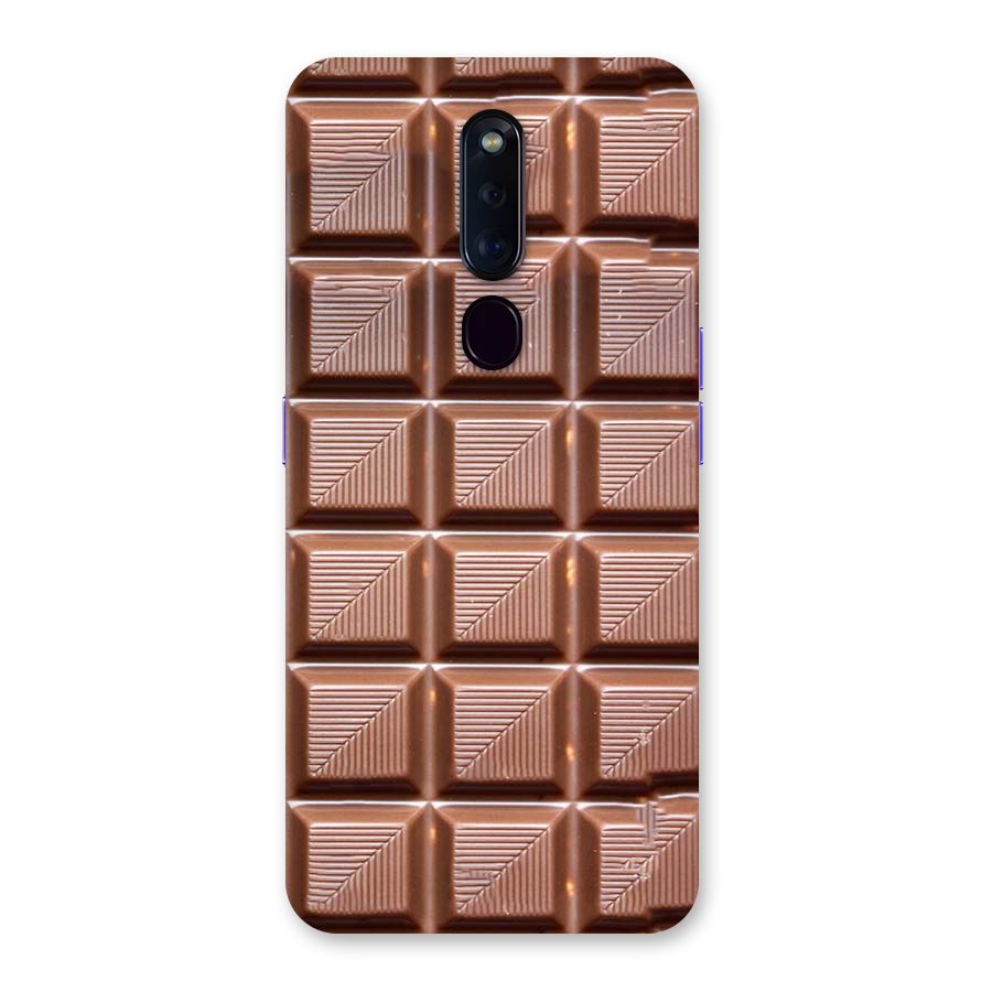 Chocolate Tiles Back Case for Oppo F11 Pro